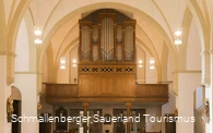 Historische Ibach-Orgel in der Pfarrkirche Fleckenberg