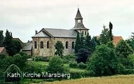 Rückansicht Kath. Kirche St. Hubertus Heddinghause