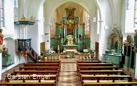 Innenansicht Kirche Mariä Himmelfahrt Schömholthau