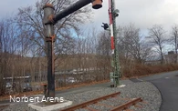Bahn-Wasserkran und Signal Denkmal