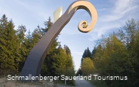 Krummstab von Heinrich Brummack am WaldSkulpturenWeg Wittgenstein - Sauerland