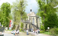 Johanneskirche während der Zunfttage