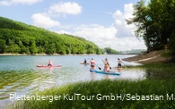 Stand Up Paddling an der Oestertalsperre