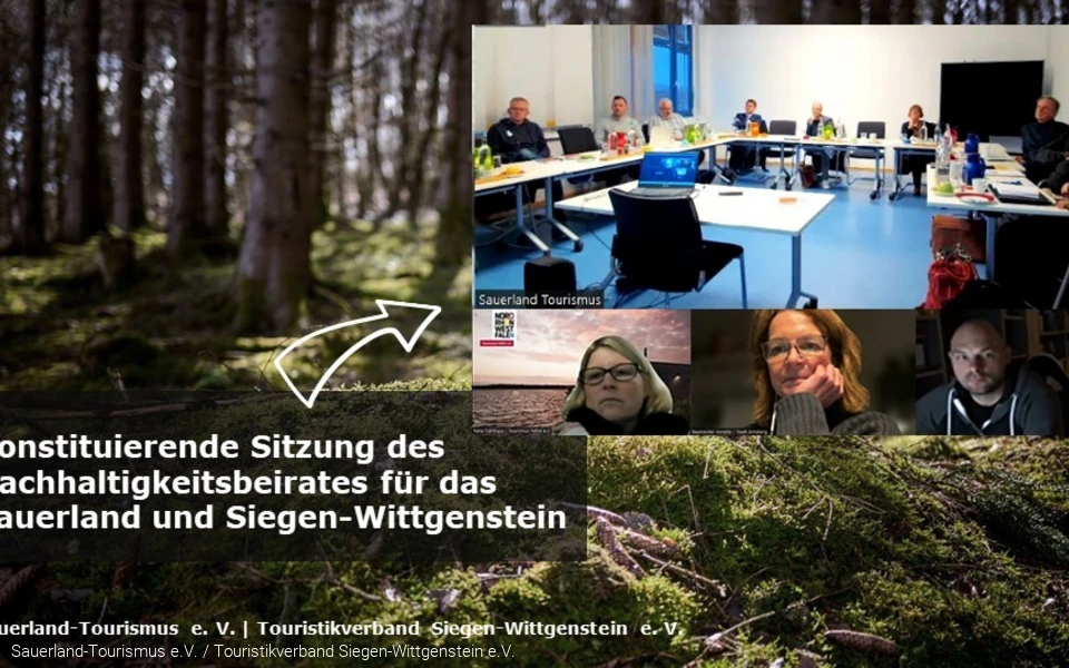 Der Nachhaltigkeitsbeirat für Siegen-Wittgenstein und das Sauerland hat ist jetzt zu seiner ersten Sitzung zusammengekommen – in einer hybriden Veranstaltung aus Präsenz- und Onlinetreffen.jpg